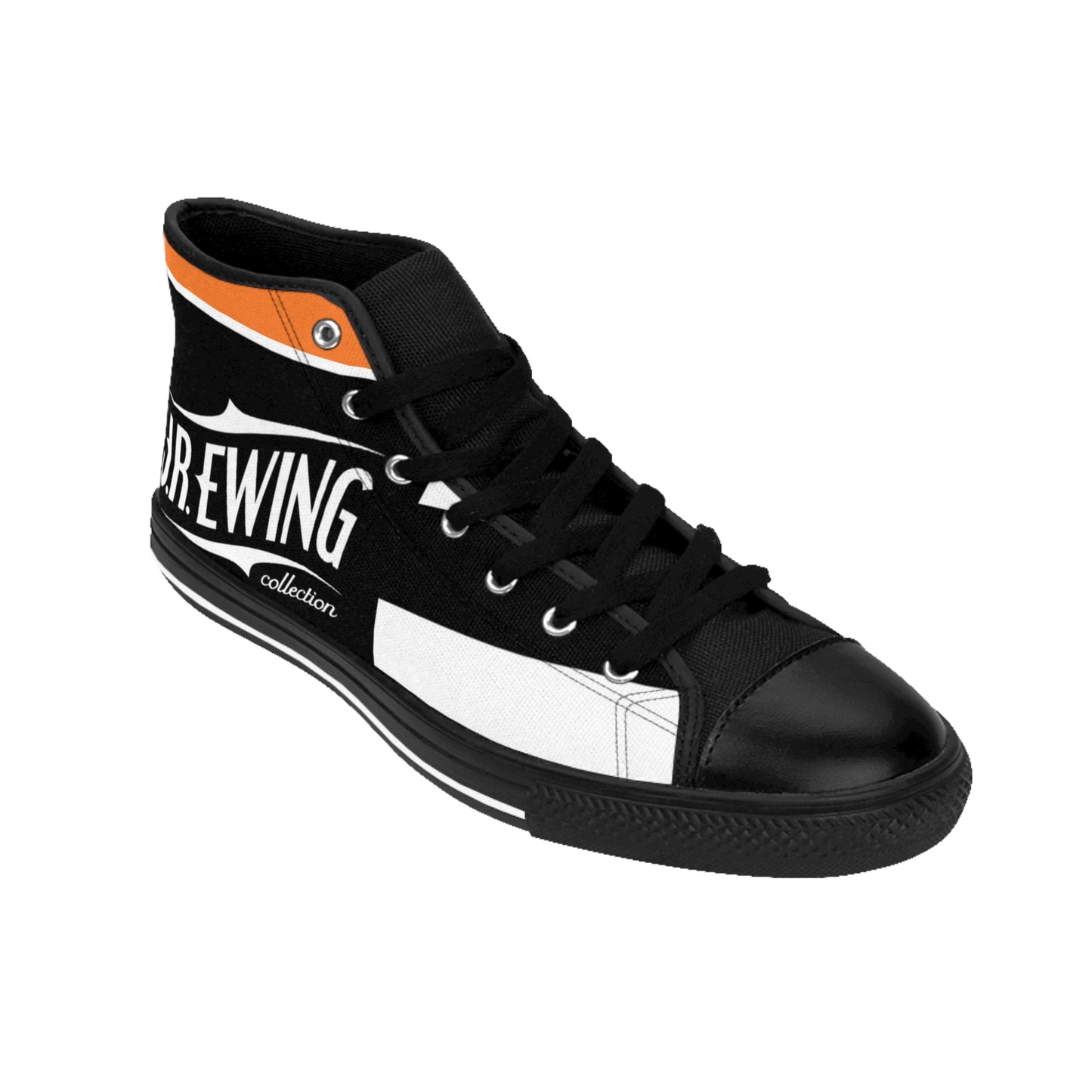 J.R Ewing Men's Classic Sneakers Orange