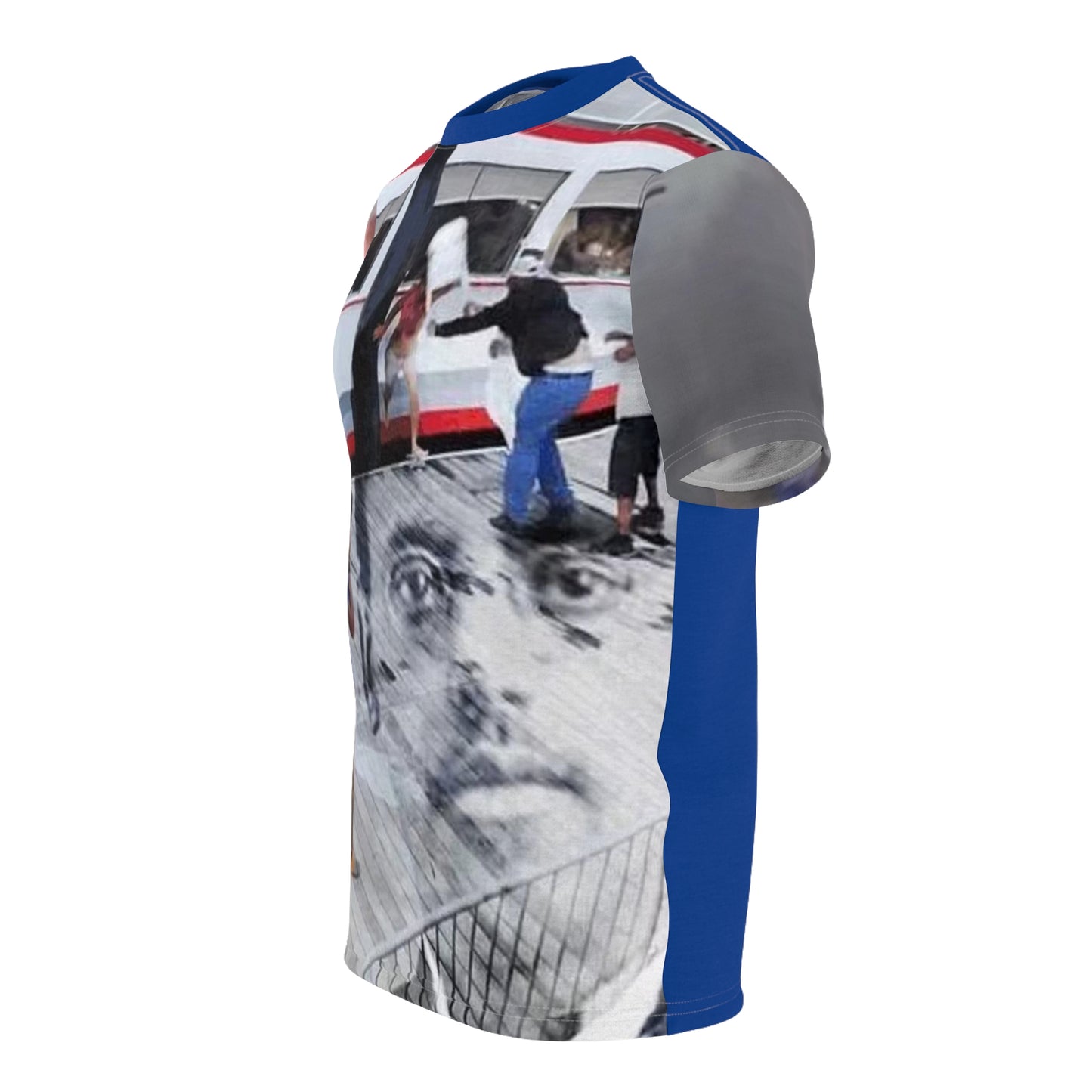 J.R Ewing Alabama Unisex Cut & Sew Tee (AOP)