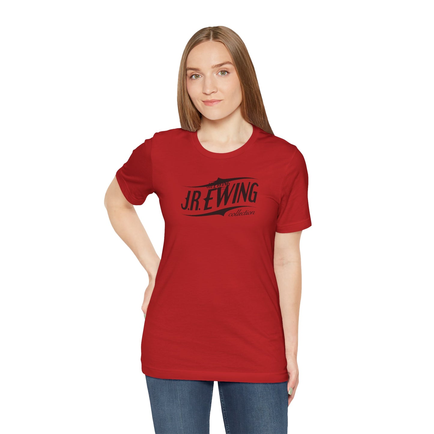 J.R Ewing Logo Unisex Jersey Short Sleeve Tee