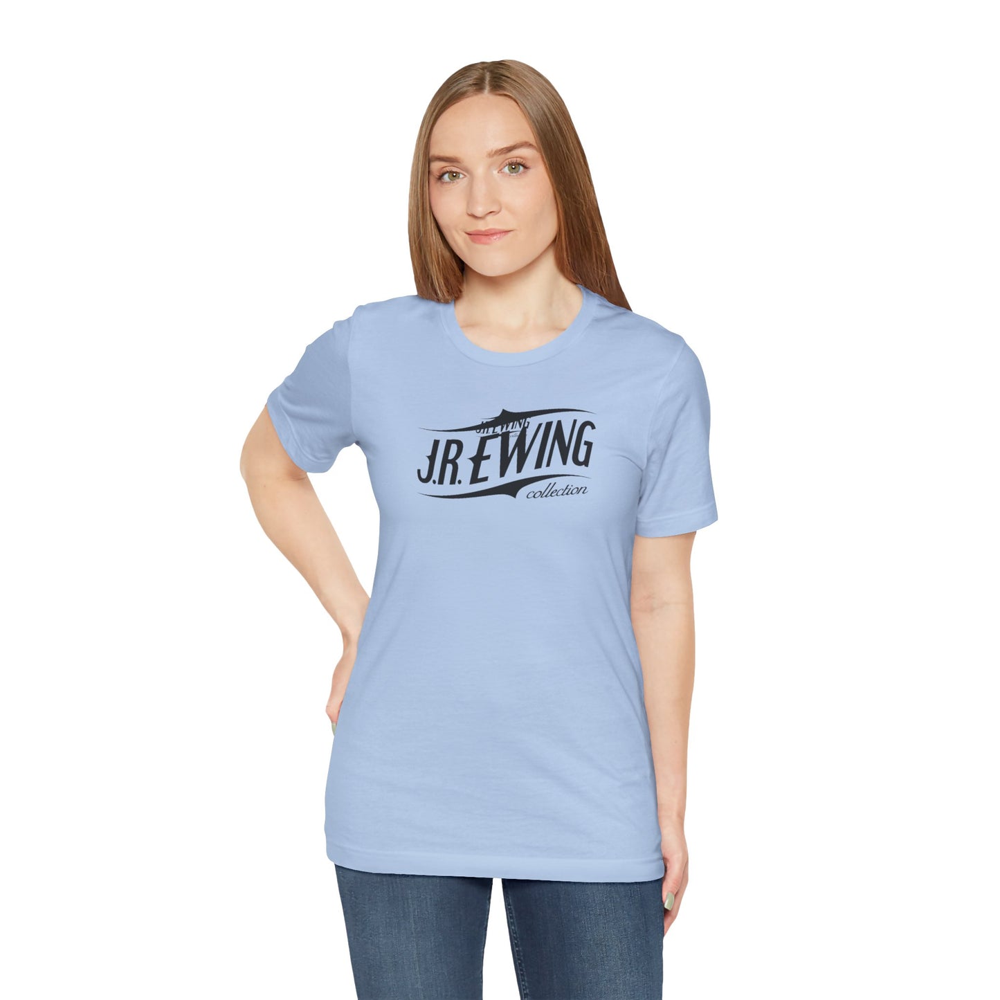 J.R Ewing Logo Unisex Jersey Short Sleeve Tee