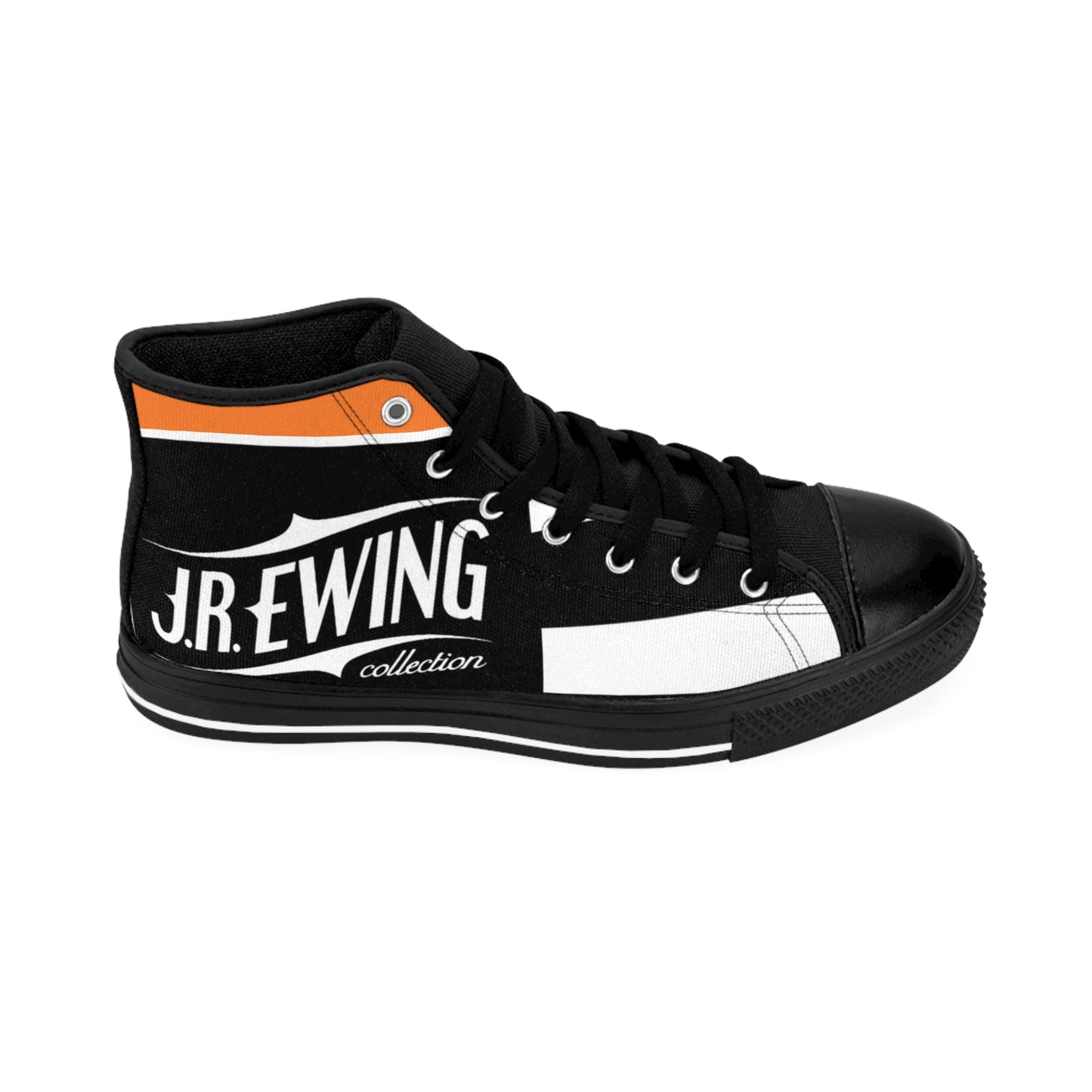 J.R Ewing Men's Classic Sneakers Orange