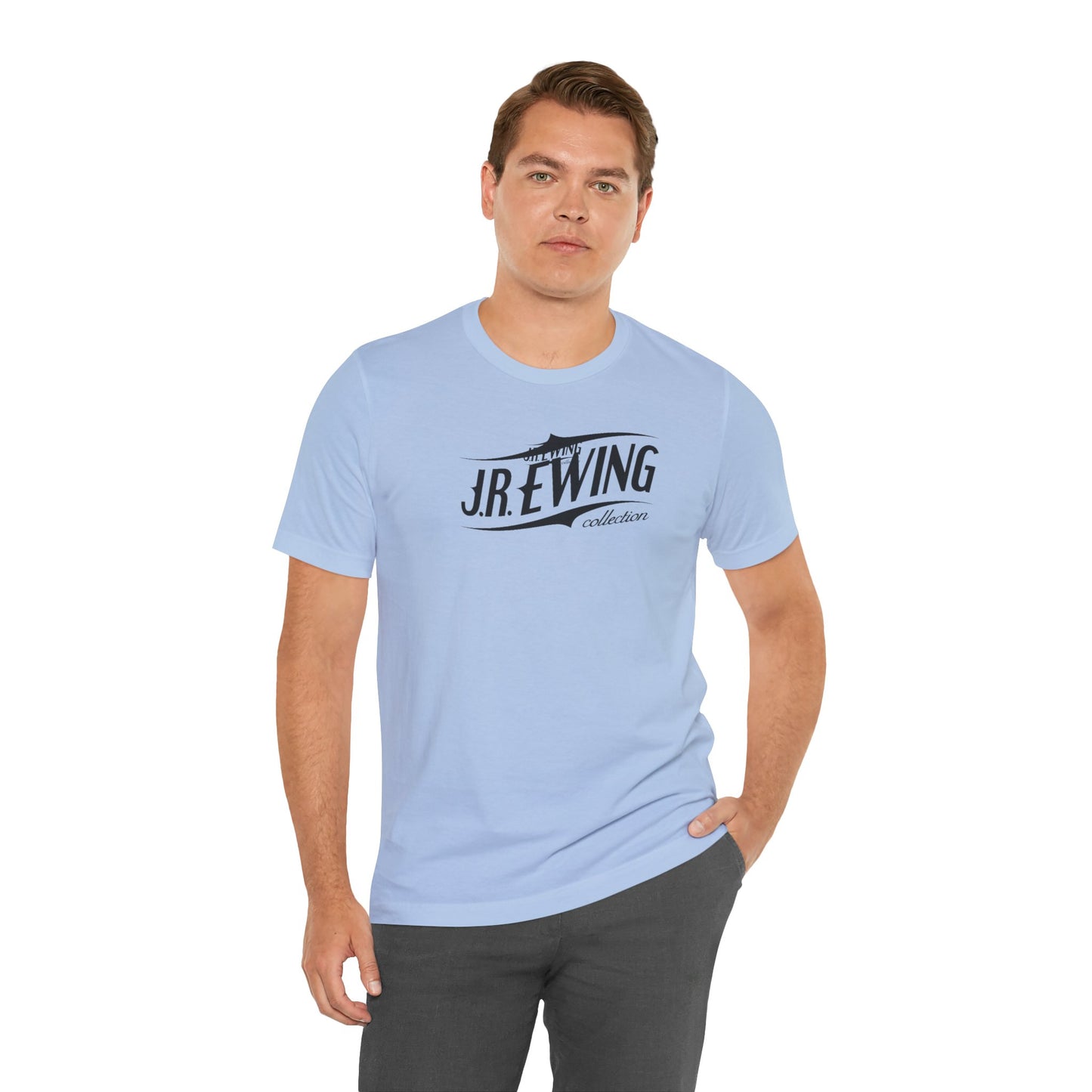 J.R Ewing Logo Unisex Jersey Short Sleeve Tee