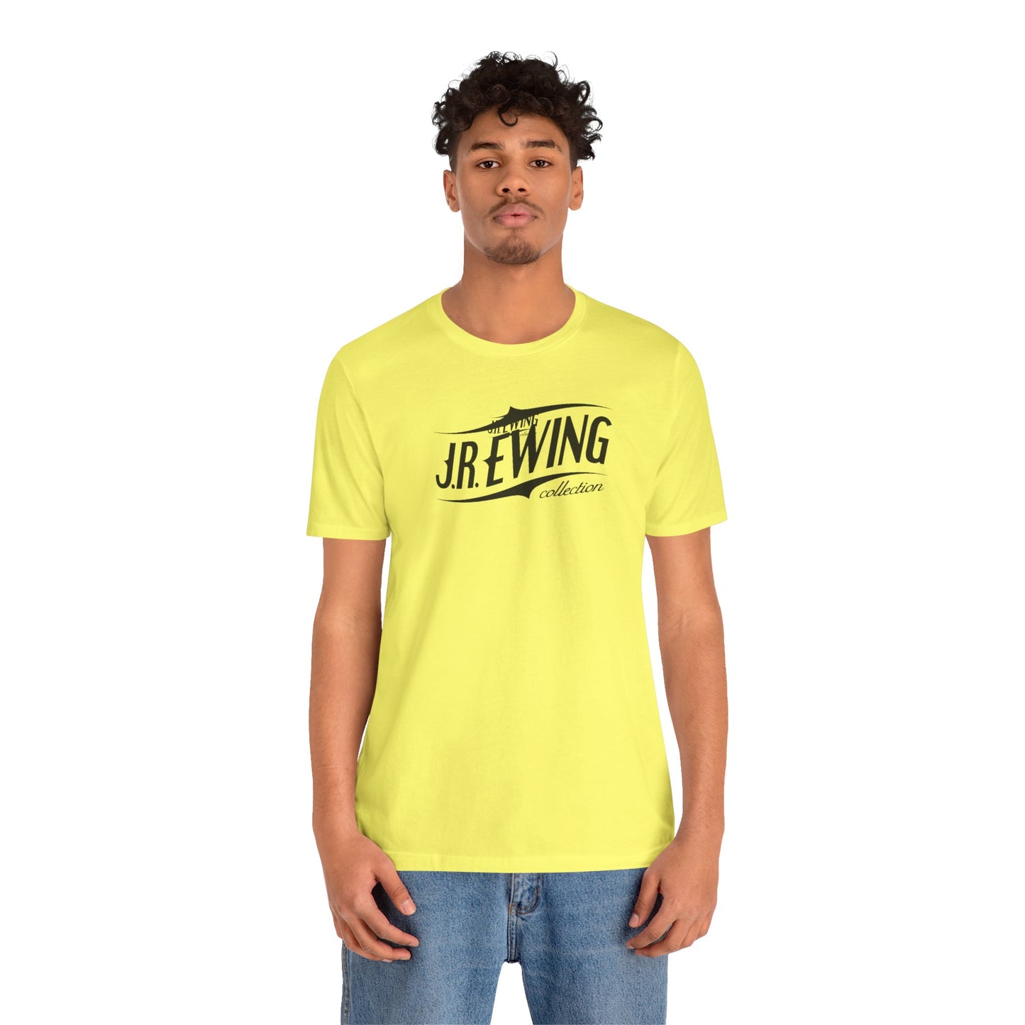 J.R Ewing Logo Unisex Jersey Short Sleeve Tee