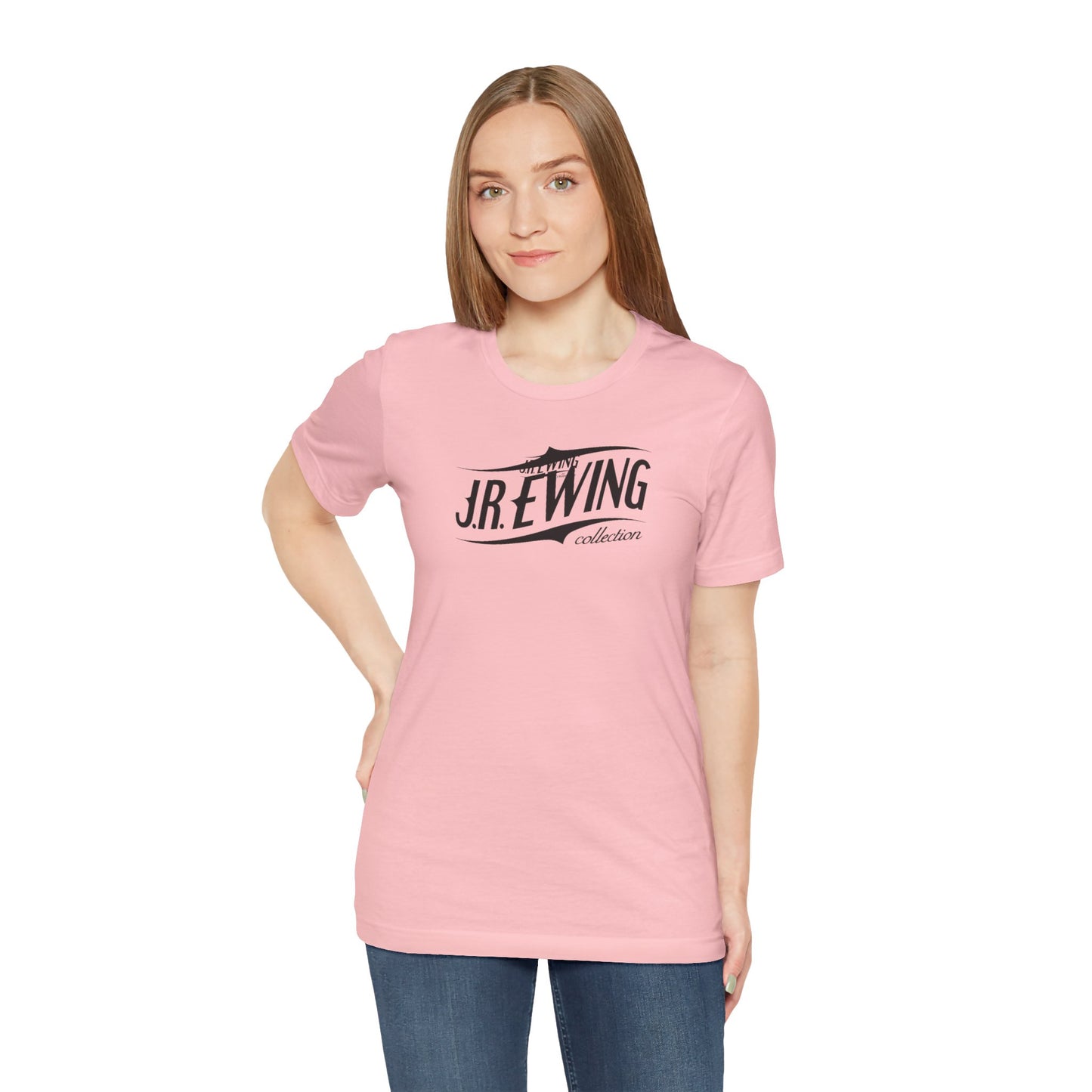J.R Ewing Logo Unisex Jersey Short Sleeve Tee