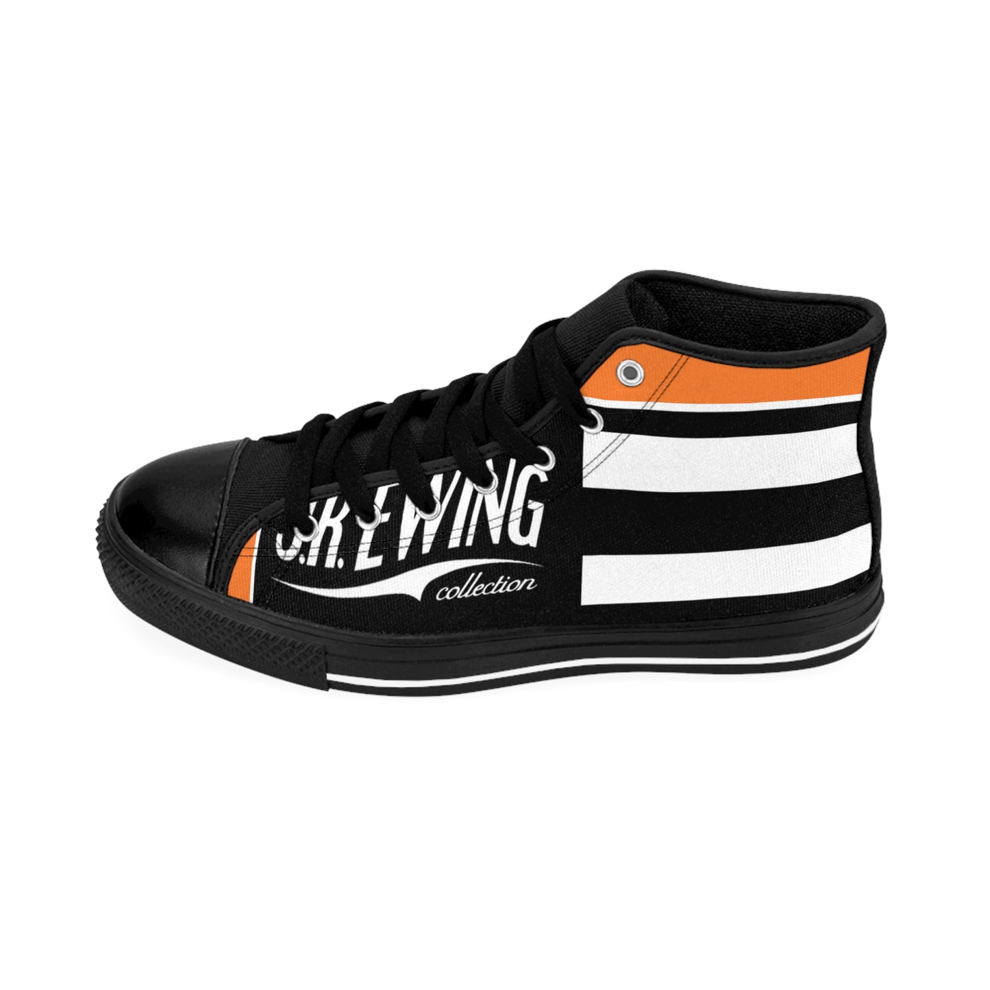J.R Ewing Men's Classic Sneakers Orange