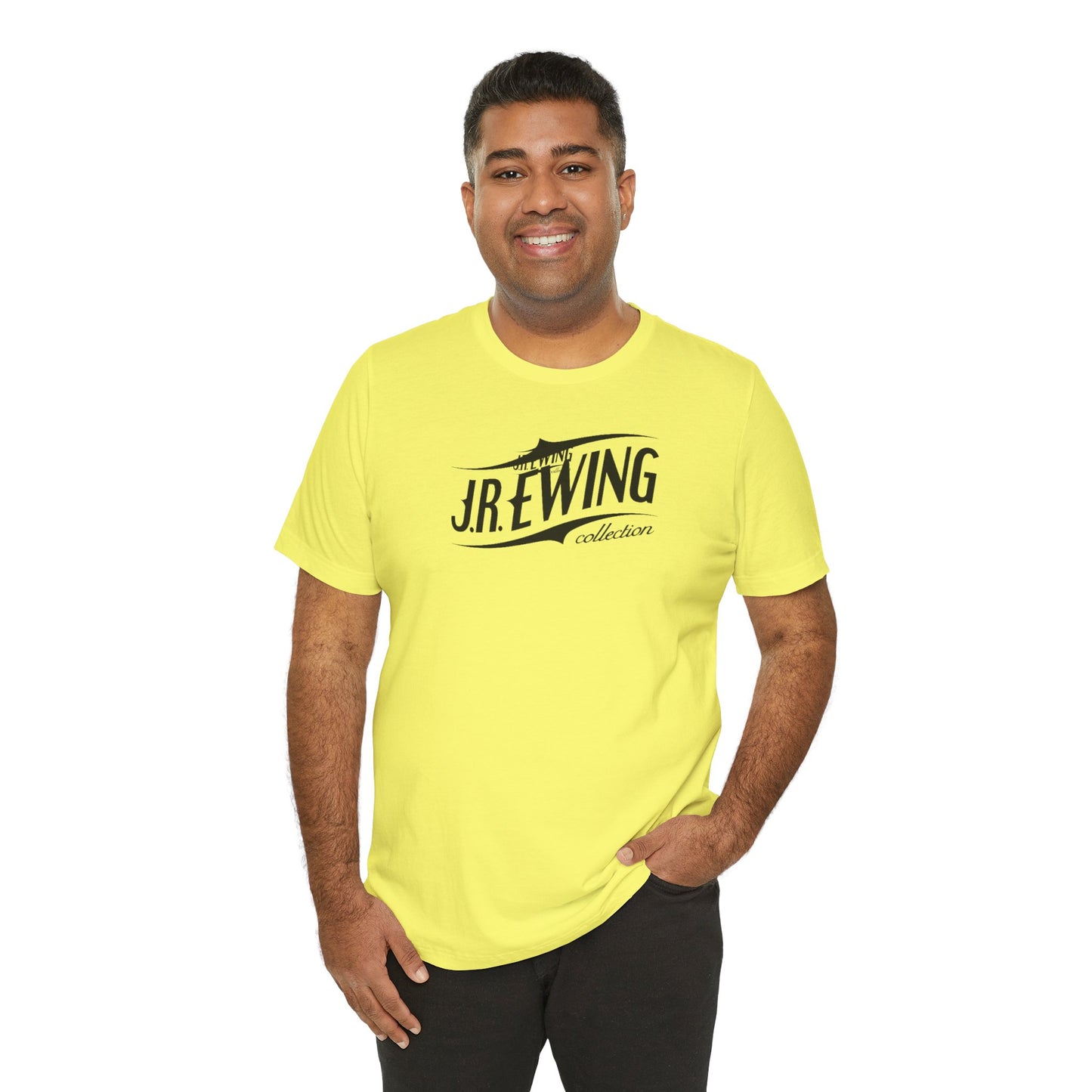 J.R Ewing Logo Unisex Jersey Short Sleeve Tee
