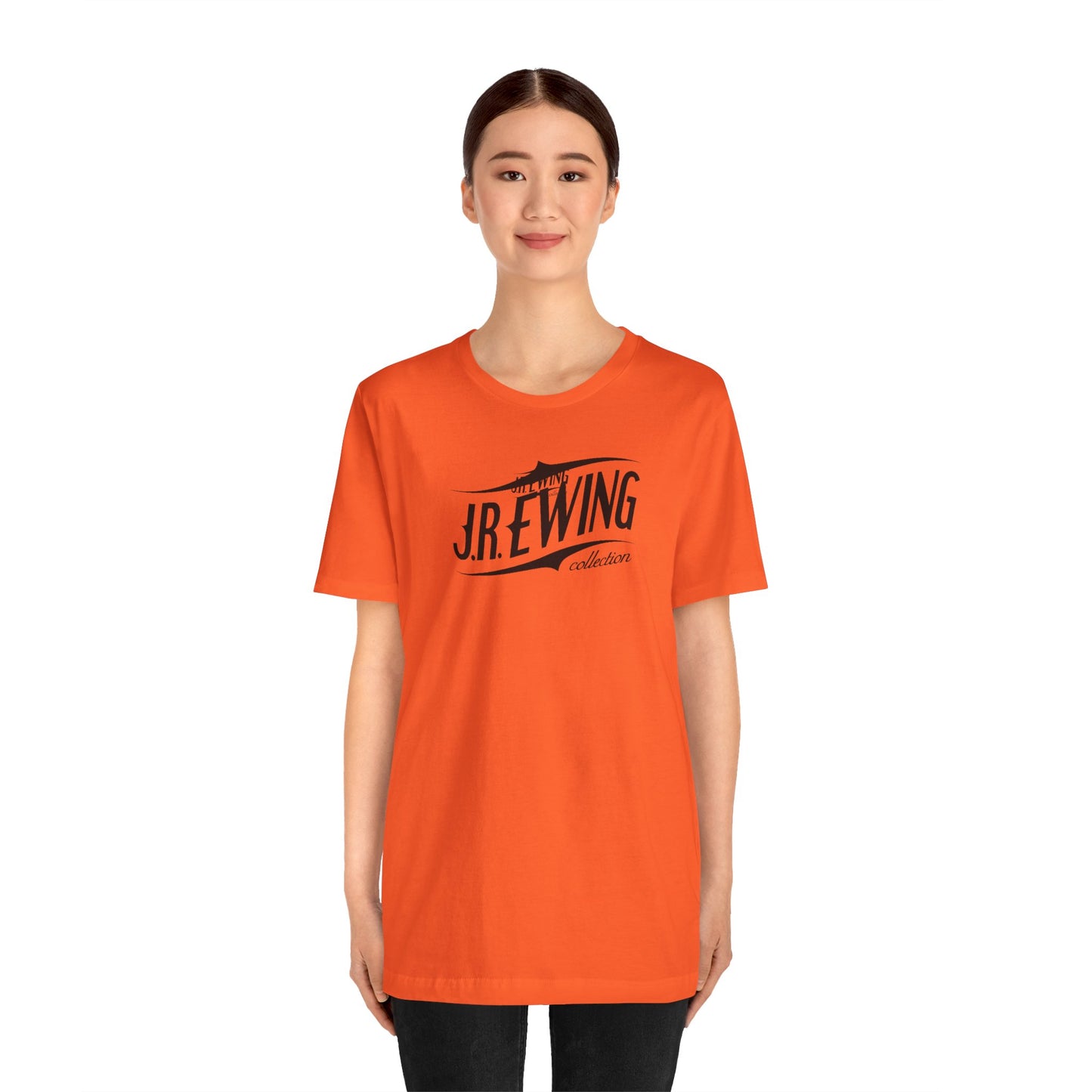 J.R Ewing Logo Unisex Jersey Short Sleeve Tee