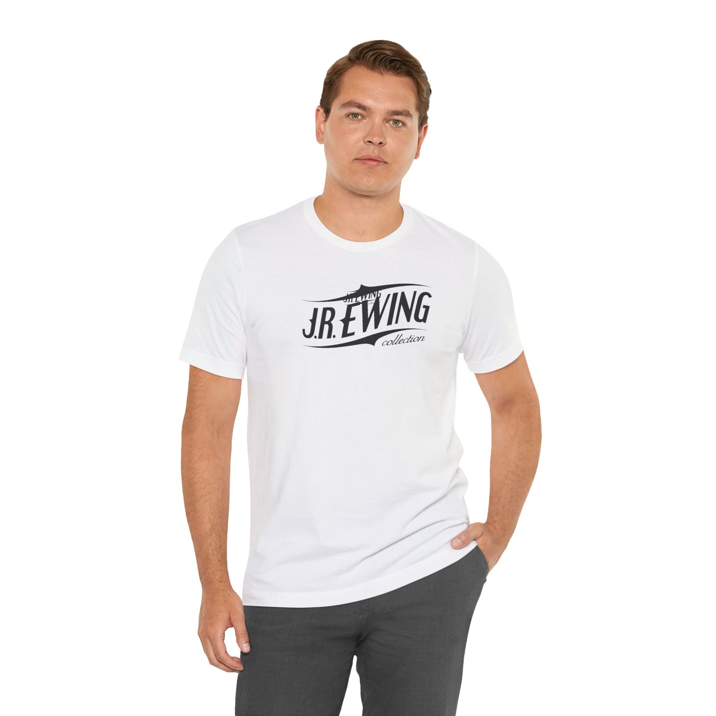 J.R Ewing Logo Unisex Jersey Short Sleeve Tee