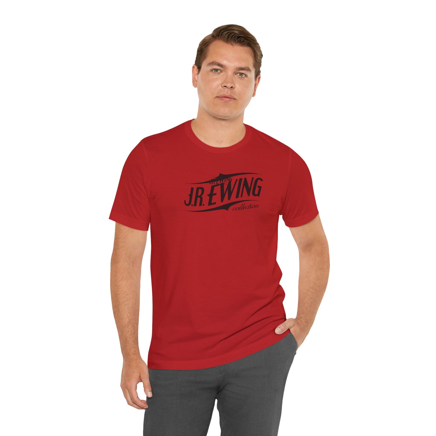 J.R Ewing Logo Unisex Jersey Short Sleeve Tee
