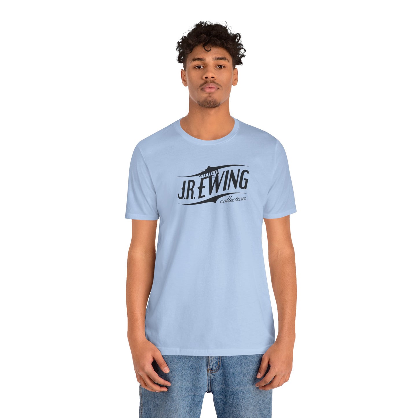 J.R Ewing Logo Unisex Jersey Short Sleeve Tee
