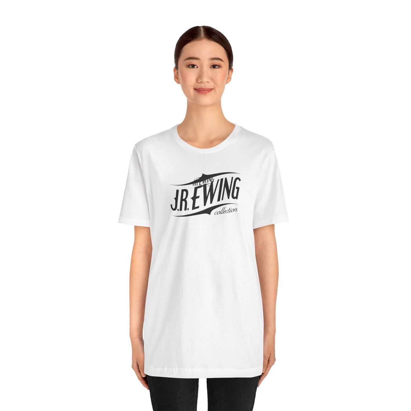 J.R Ewing Logo Unisex Jersey Short Sleeve Tee