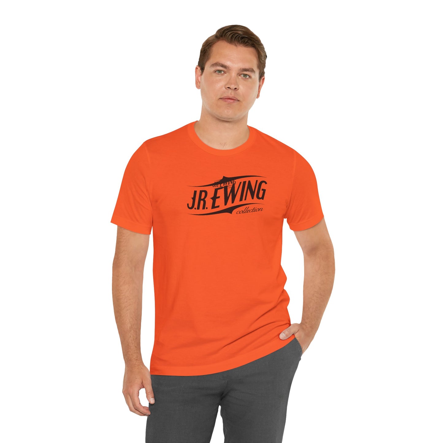 J.R Ewing Logo Unisex Jersey Short Sleeve Tee
