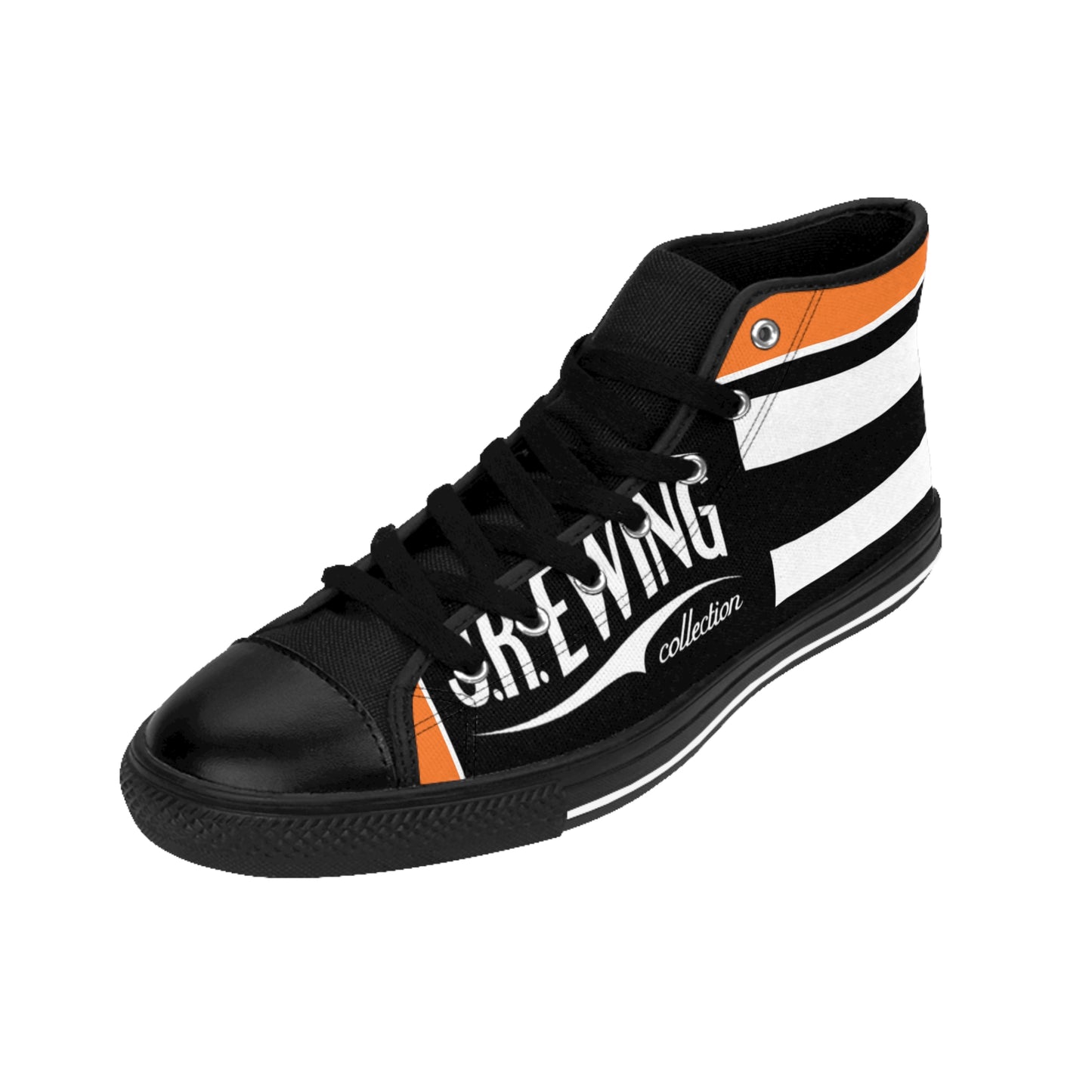 J.R Ewing Men's Classic Sneakers Orange