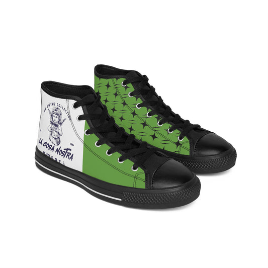 J.R Ewing Men's Classic Sneakers Red