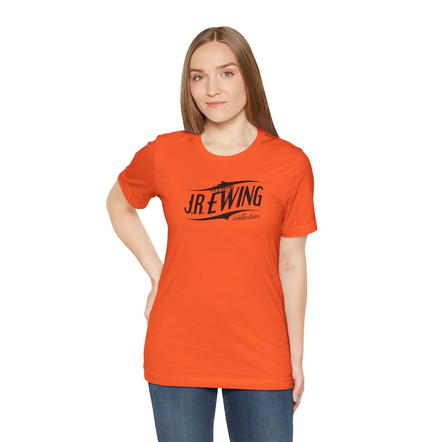 J.R Ewing Logo Unisex Jersey Short Sleeve Tee